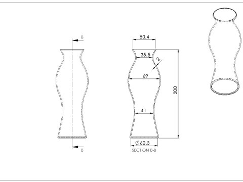 Vase-A0007 Modello 3D