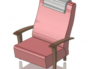 Sedia-A0008 Modello 3D