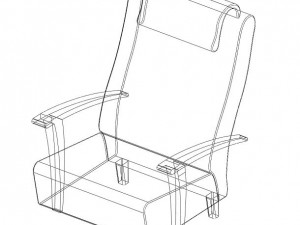 Chair-A0008 3D 模型
