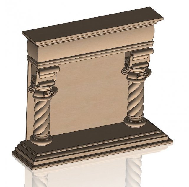 Wall Decor-A0009 Model 3D .c4d .max .obj .3ds .fbx .stl .blend 