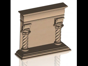 दीवार सजावट-A0009 3D मॉडल