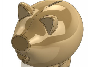 Pig Piggy Bank-A0010 3D Model