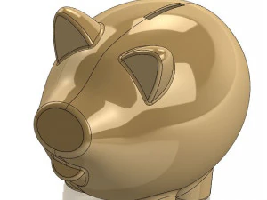 Celengan Babi-A0010 Model 3D