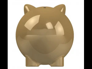 Pig Piggy Bank-A0010 3D Model