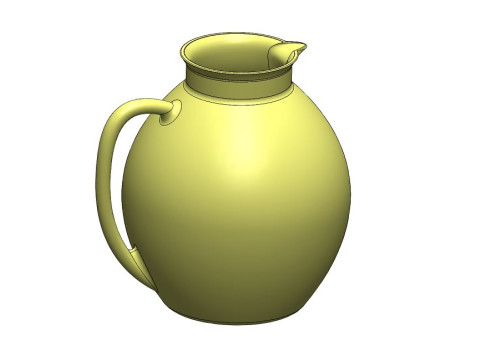 Water Jug-0011 3D Model