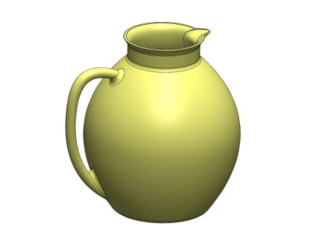 Water Jug-0011 3D Model