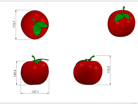 Apple-A0012 3D Model