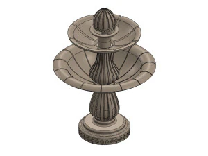 Fountain-A0014 3D Model