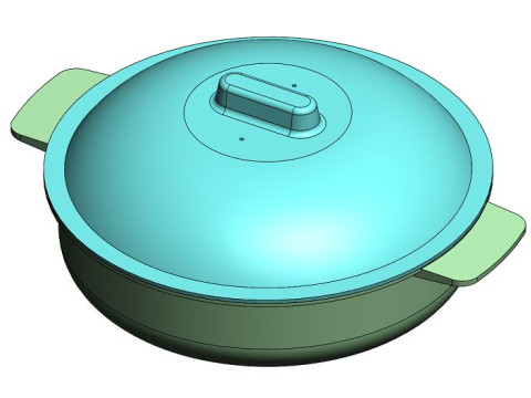 Microwave bowl-A0015 3D Model