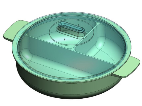 Microwave bowl-A0015 Model 3D