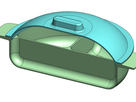 Microwave bowl-A0015 Model 3D