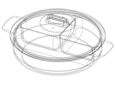 Microwave bowl-A0015 Model 3D