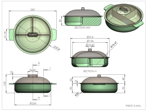 Microwave bowl-A0015 Model 3D