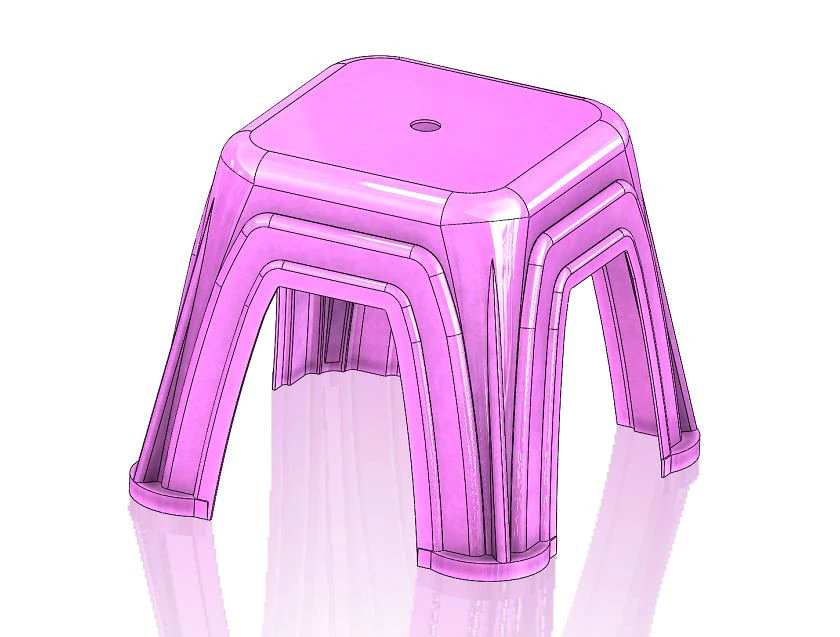 Chair-A0016 3D Model .c4d .max .obj .3ds .fbx .stl .blend 