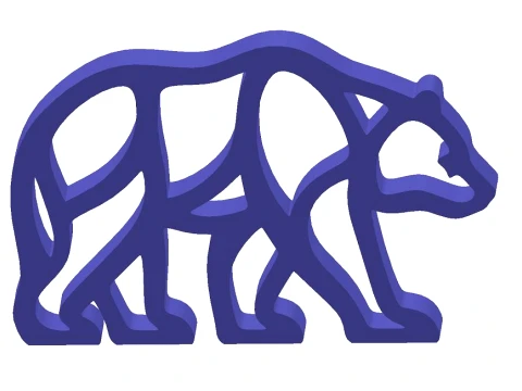 Bear-A004 3D Print Model