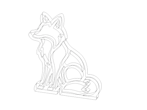 Fox-A007 3D Print Model