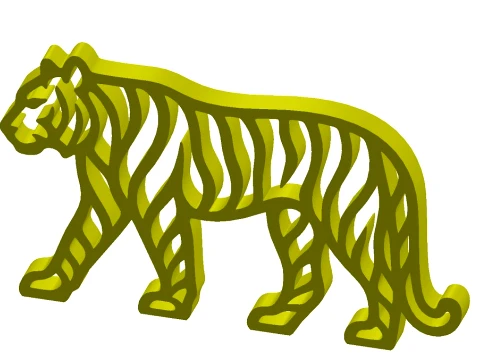 Tiger-A008 3D Print Model