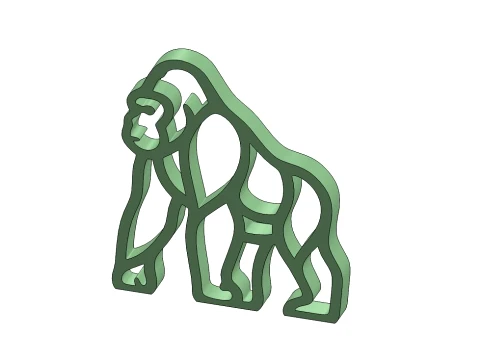 Gorilla-A011 3D Print Model