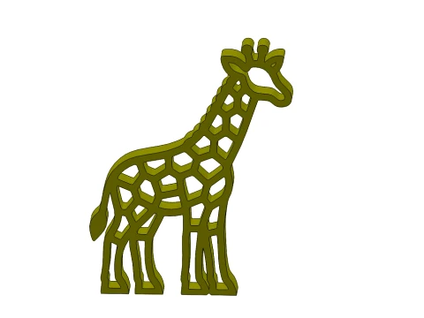 Giraffe-A013 3D Print Model