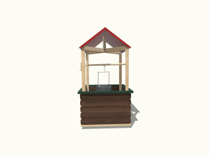 Garden well Modello 3D