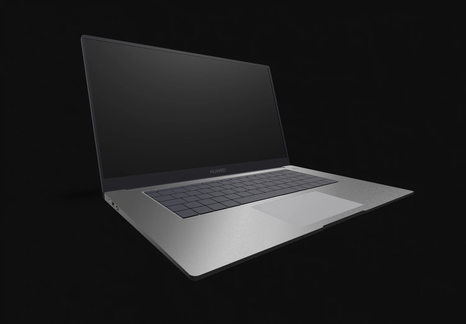 Computer Huawei matebook D15 2021 3D Model .c4d .max .obj .3ds .fbx .stl .blend 