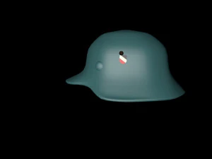 helm Jerman Model 3D