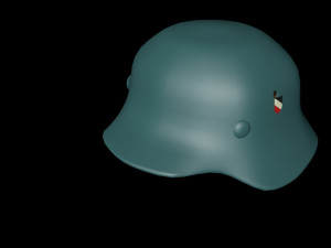 german helmet 3D Model