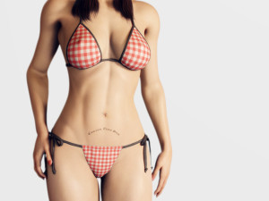 sexy bikini woman Modelo 3D