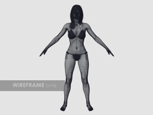 sexy bikini woman Modelo 3D