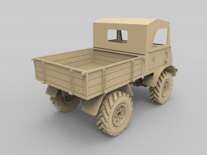 unimog truck 3D 프린트 모델