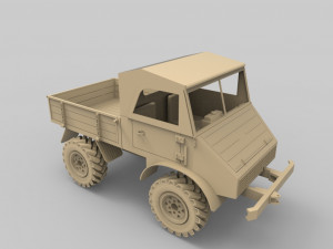 unimog truck 3D 프린트 모델
