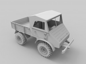 unimog truck 3D 프린트 모델