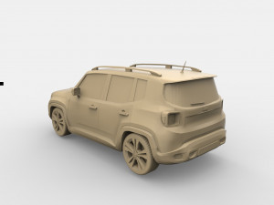 jeep renegade Model do druku 3D