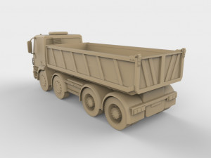 dump truck iveco 3D Print Model