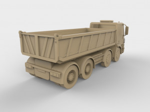 dump truck iveco 3D Print Model