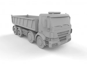 dump truck iveco 3D Print Model