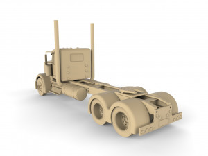 heavy truck Modèles 3D en vedette