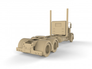 heavy truck Modèles 3D en vedette