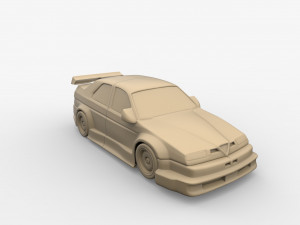 alfa romeo 155 3D Baskı Modeli