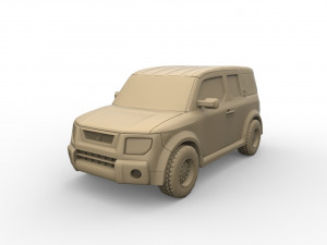 honda element 3D Print Model