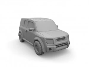 elemento honda Modello di stampa 3D