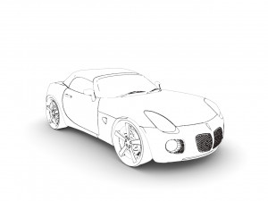 pontiac gxp Modelo de Impressão 3D