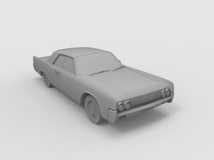 lincoln continental 1962 Modelo de Impressão 3D