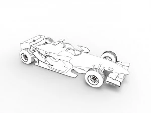 honda ra106 3D Print Model