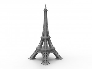 eiffel tower Model Cetak 3D