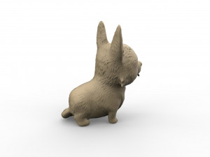 corgi dog Model do druku 3D