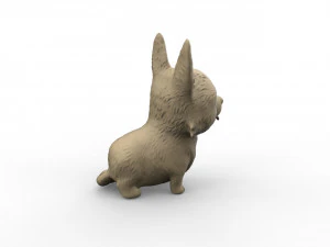 corgi dog 3D Print Model