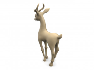 deer Modelo de Impressão 3D