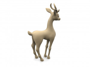 deer Modelo de Impressão 3D