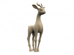 deer Modelo de Impressão 3D